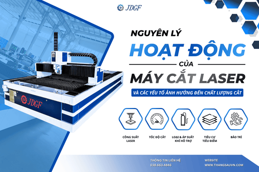 Nguyên lý hoạt động của máy cắt laser và các yếu tố ảnh hưởng đến chất lượng cắt - Công ty TNHH Công Nghệ Tháng Sáu Việt Nam