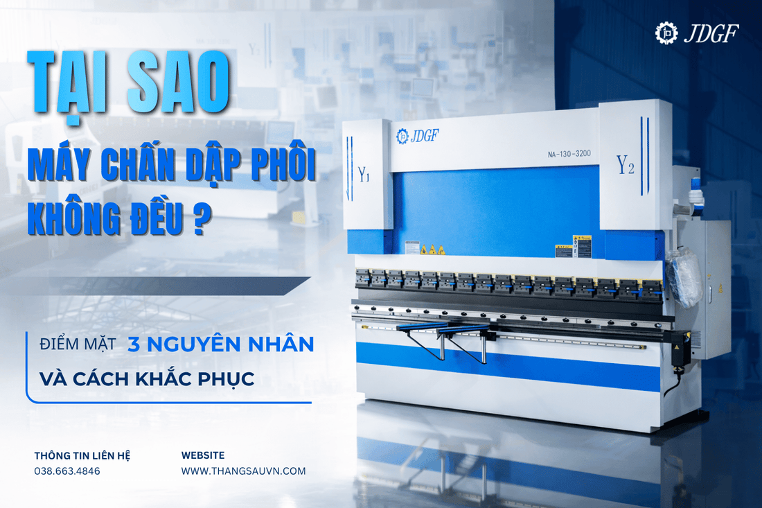 Tại sao máy chấn dập phôi không đều? Điểm mặt 3 nguyên nhân và cách khắc phục - Công ty TNHH Công Nghệ Tháng Sáu Việt Nam