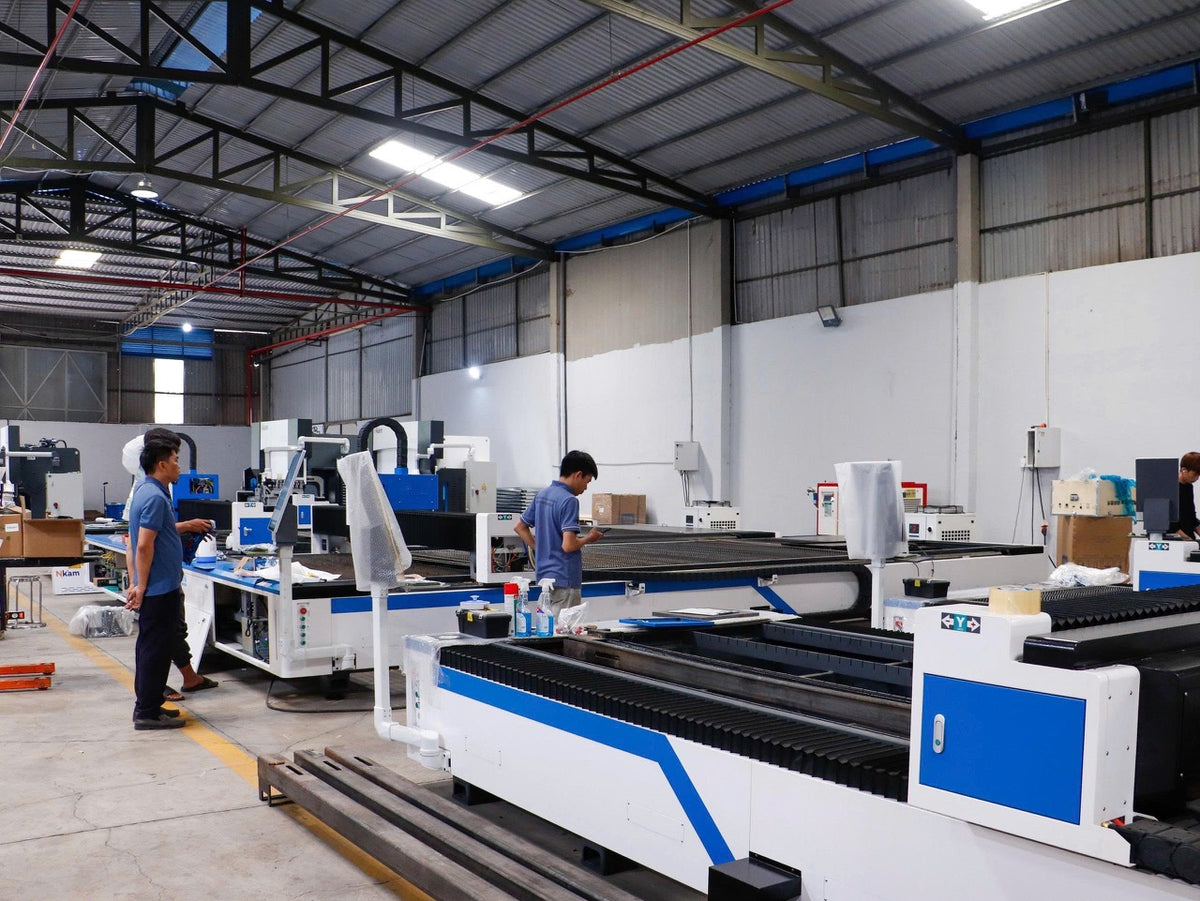 Máy cắt laser Fiber 1500W đến 12000W - Cắt kim loại: inox, nhôm, sắt, đồng...